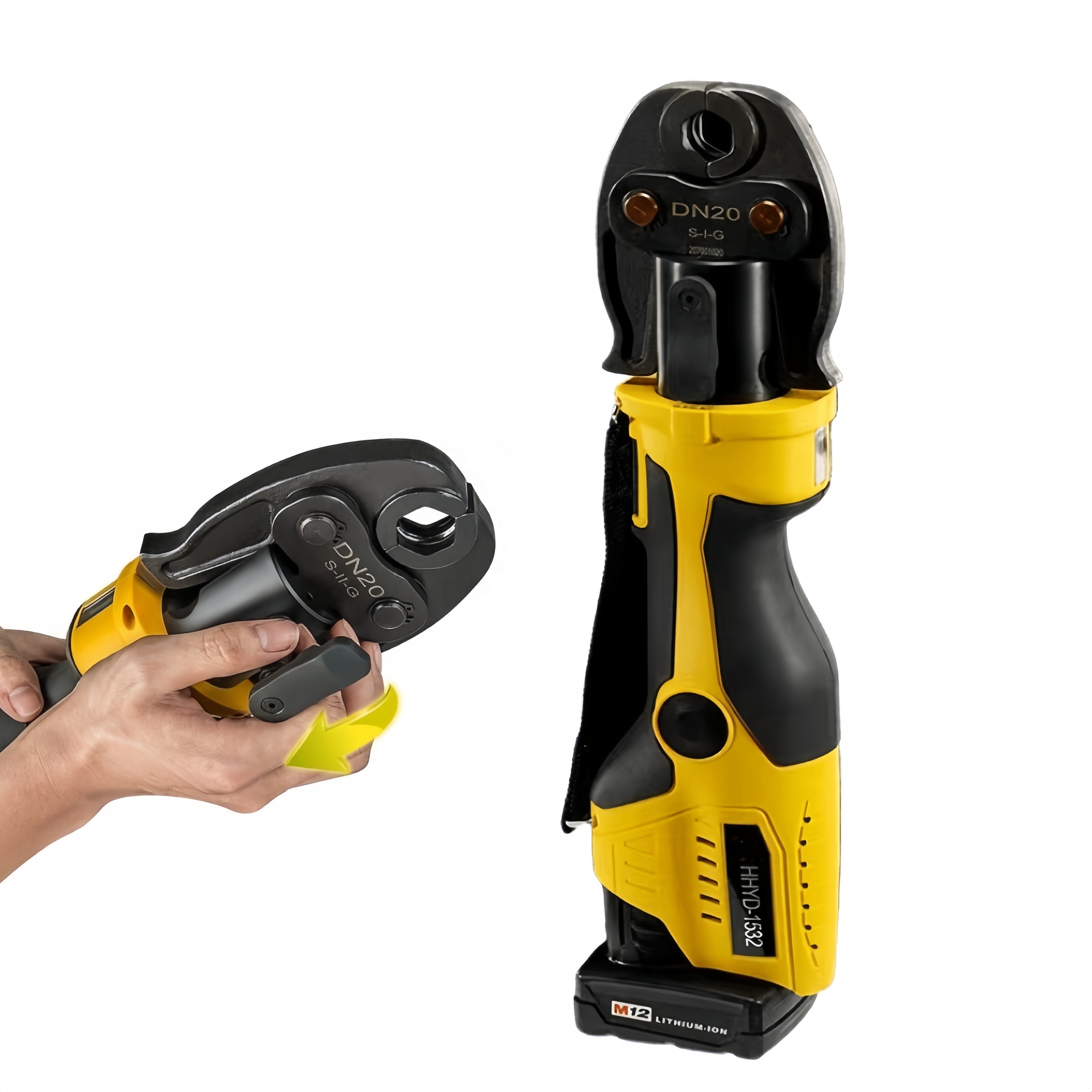 Strumento di crimpatura idraulica