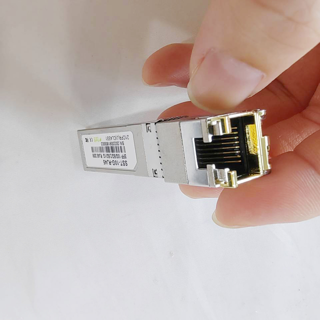 10G Ethernet Copper Module, Optical SFP RJ 45 10Gb T Mini-GBIC Compatible with Cisco SFP-10G-T-S, Ubiquiti UF-RJ45-10G, Mikrotik