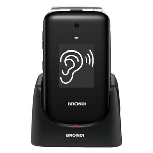 Celular 2G GPRS AMICO Supervoice Negro y Plateado - Product Image 1