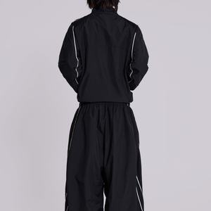 Chaqueta Deportiva Personalizada con Logotipo, Corte Regular, a Rayas, 100% Poliéster, Secado Rápido, Cortavientos, con Cremallera Completa, para Hombre - Product Image 2