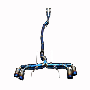 Tubos de <span class=keywords><strong>Escape</strong></span> Catback OEM de Titanio para <span class=keywords><strong>Nissan</strong></span> <span class=keywords><strong>GTR</strong></span>/GT-R R35 3.8TT 2008--<span class=keywords><strong>Escape</strong></span> Deportivo de Titanio para Carreras 101mm/89mm - Product Image 4