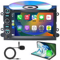 Radio Estéreo para Auto Ford con Reproductor de DVD/CD, Apple CarPlay Inalámbrico y Android Auto Mirror Link
