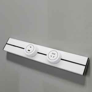 Trắng điện theo dõi ổ cắm dễ dàng cài đặt 8000W Max điện 32A Đánh giá hiện tại UK chúng tôi cắm tiêu chuẩn xoay cắm ổ cắm sạc - Product Image 2