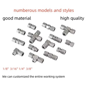Accessoires de système de canalisation en acier inoxydable 304 9.52mm <span class=keywords><strong>Raccord</strong></span> de <span class=keywords><strong>tuyau</strong></span> de <span class=keywords><strong>raccord</strong></span> de buse à haute pression - Product Image 4