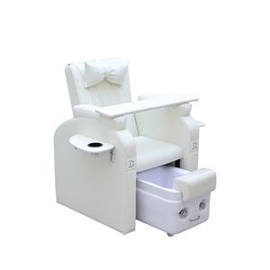Fauteuil de pédicure moderne, fauteuil de salon de spa, fauteuil de massage et de bain de pieds luxueux, sans conduit - Product Image 5
