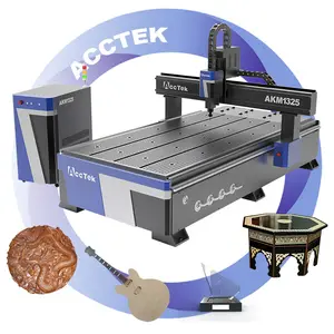 מפעל מכירה לוהטת 1325 cnc גילוף מכונת עץ 3d 4d cnc עץ פיסול ייצור מכונה