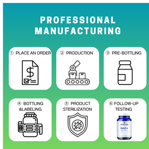 OEM popolare di alta qualità NAD + integratori alimentari, che possono ricostituire l'energia e promuovere Anti-invecchiamento. - Product Image 5