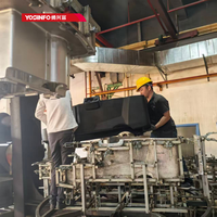 Réservoir de stockage de liquides en plastique industriel agricole en HDPE résistant à la corrosion, rotomoulé, sur mesure