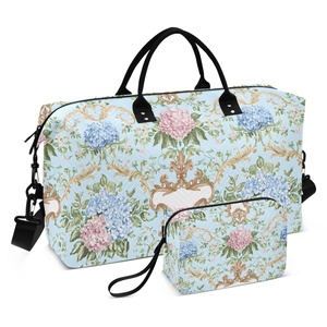 Bolsa de Gimnasio Promocional con Diseño de Logotipo Personalizado al por Mayor, Juego de Maletas Ligeras, Bolsas de Viaje con Bolsa de Aseo - Product Image 1