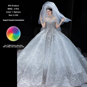 Abito da Sposa a Sirena di Lusso Su Misura, Bianco, da Sogno, Elegante, Stile Bohémien di Qualità, a Maniche Corte, da Principessa - Product Image 4