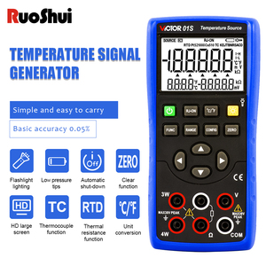 VICTOR RuoShui 01S 5 Digits Multifunction Calibrator Temperature Source Accuracy 0.05% 11 Thermocouple Signals and 5 RTD Signals - Product Image 2