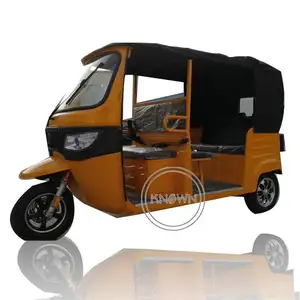 Sepeda motor kargo seluler sepeda roda tiga elektrik komersial untuk dewasa OEM 3 roda 12V skuter