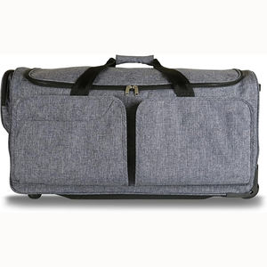 Sac de voyage pliable à roulettes de 28 pouces avec porte-vêtements, sac de danse, sac de sport avec porte-vêtements, échantillon gratuit - Product Image 1