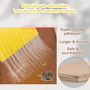 Piège à colle pour rongeurs extra large et épaissi pour entrepôt et sous-sol, avec adhésif super puissant, attrape-souris - Product Image 3