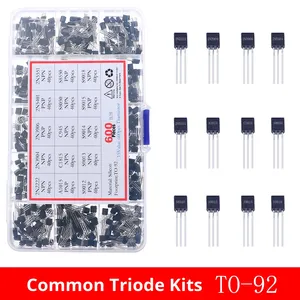 600 thường được sử dụng NPN/PnP Plug-in Transistor kit 15 loại đ-92 gói năng lượng thấp ICS - Product Image 2