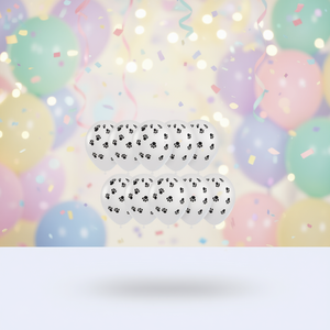 Party Love Dog Paw Print <b>Balloons</b> 12 Pcs White Latex Party Decorations Birthday Kids Parties - Product Image 2