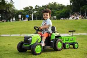 <span class=keywords><strong>Tracteur</strong></span> à pédales pour enfants, tout nouveau, pour les bébés de 1 à 7 ans, avec remorque, <span class=keywords><strong>tracteur</strong></span> électrique pour enfants 12V - Product Image 2