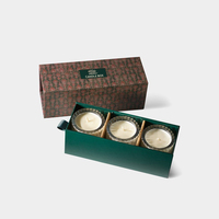 New Arrival Drawer Design Luxury Rigid Customization Logo Special Paper Textured Tealight Candle Box Packaging