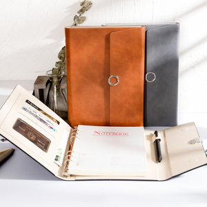 Nhà máy trực tiếp OEM cá nhân Tạp Chí kinh doanh đầy màu sắc mềm PU Bìa máy tính xách tay - Product Image 2