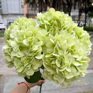 5-Đầu Bất Cảm Ứng Nhân Tạo Tú Cầu Bó Hoa Cho Đám Cưới Centerpieces Trang Trí Nội Thất - Product Image 6