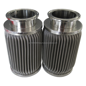 Tube de cartouches filtrantes plissé en métal réutilisable de maille de vente chaude - Product Image 3