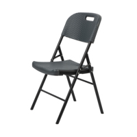 Chaise de banquet pliable en résine plastique HDPE légère, empilable et portable, personnalisable pour événements et mariages – Vente en gros