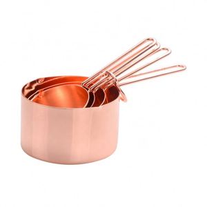 Envío a FBA, Productos Más Vendidos, Accesorios de Cocina, Utensilios para Hornear, Juego de 4 Tazas Medidoras de Acero Inoxidable - Product Image 1