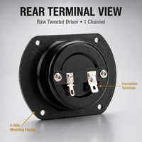 Unit Speaker Tweeter Pneumatik Samtronic HIFI 2 Inch Magnet Kuat 4OHM 30W Loudspeaker AMT40-12