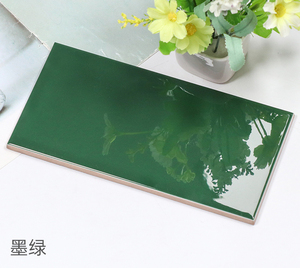 Hiện đại 10x20 tráng men gốm ốp tường dải dài màu tinh khiết cho nhà bếp Nhà hàng Trung tâm mua sắm biệt thự trường nền tường - Product Image 3