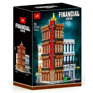 Jie Star SJ1118 2026 MOC Centro Financiero, Modelo de Banco, Ladrillos de Construcción, Juguetes de Paisaje Urbano, Regalos para Adultos - Product Image 1