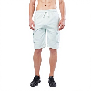 Collection d'été : Shorts pour hommes à cordon de serrage, longueur genou, coupe décontractée, tissu léger, plusieurs couleurs et tailles, marque privée - Product Image 1