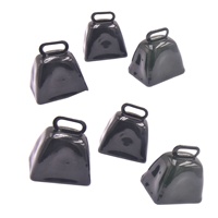 Lesgazers LGS-YC036 Campanello Quadrato Personalizzato con Suono Nitido, Campanello in Metallo per Pecore, Campanello Vintage per Animali Domestici