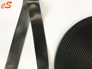 Tùy chỉnh màu đen satin Ribbon 100% polyester mặt duy nhất với hai mặt dệt cạnh hỗn hợp màu sắc tỏa sáng - Product Image 5
