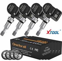 Sensor TPMS XTOOL, Reemplazo del Sensor Original Universal de Control de Presión de Neumáticos, Programable por Smartphone
