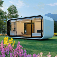 Petite maison moderne chinoise de 20 pieds modulaire apple house capsule house resort toilette apple cabane restaurant maison bâtiment pliable