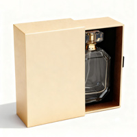 Boîte à tiroir avec logo personnalisé, laminage brillant magnétique, emballage pour bijoux, parfums, cadeaux