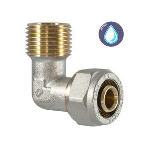 Raccord de compression courbé mâle TDM 1/2\" X 16 (2,0) mm pour tuyaux de plomberie multicouches - Product Image 3