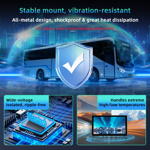 Moniteur de bus OEM à bas prix, écran publicitaire HD 22 <span class=keywords><strong>pouces</strong></span>, <span class=keywords><strong>TV</strong></span> de toit rabattable Android pour bus touristique urbain - Product Image 3