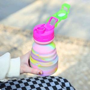 Bouteille d'eau pliable en silicone de qualité alimentaire - Product Image 6