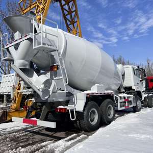 Camión Mezclador de Concreto HOWO 6x4 Usado/Nuevo con Bomba - Product Image 6