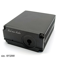 Personnalisé OEM ODM usine amplificateur de puissance coque métallique boîtier de haut-parleur Hifi boîtier Audio en aluminium CNC boîtes de pièces