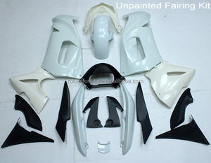 Kit de Carenado para Motocicleta Kawasaki Ninja <span class=keywords><strong>ER</strong></span>-<span class=keywords><strong>6F</strong></span> <span class=keywords><strong>2006</strong></span> 2007 2008, Carrocería ER6F 06 07 08 650R, Rojo y Negro, Repuesto - Product Image 2