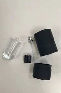 Flacon de parfum rond en verre de 50ml 100ml avec bouchon de parfum magnétique et boîte en papier cadeau - Product Image 2