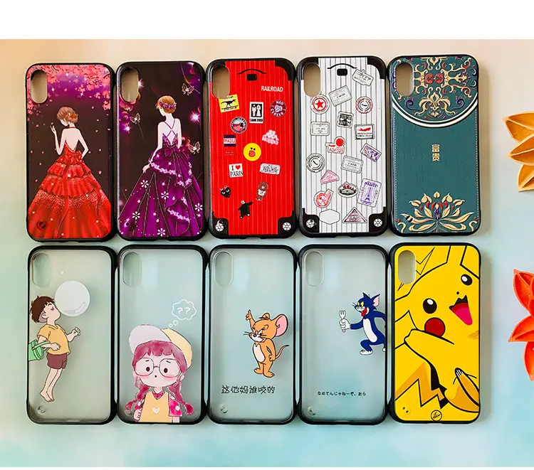 Mobile phone cover Case for vivo y90 y12 y17 y15 cover the emboss painting customized Cover