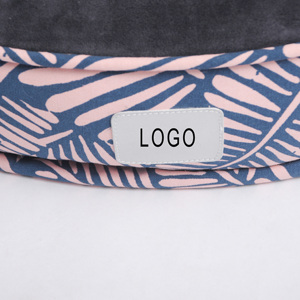 Tempat tidur anjing mewah yang ditinggikan dengan pola Solid desain naik untuk menambah kenyamanan dan dukungan untuk kucing di luar tanah - Product Image 4