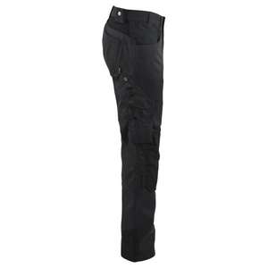 BLAKLADER - 155613109900D124 Pantalones sin bolsillos para uñas Negro-EAN 7330509895580 PANTALONES DE TRABAJO VAQUERO - Product Image 4
