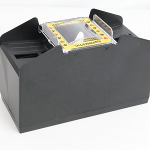 <span class=keywords><strong>Mélangeur</strong></span> <span class=keywords><strong>de</strong></span> <span class=keywords><strong>cartes</strong></span> <span class=keywords><strong>de</strong></span> casino en plastique haut <span class=keywords><strong>de</strong></span> gamme, pliable automatiquement, noir, pour table <span class=keywords><strong>de</strong></span> poker – Offre spéciale - Product Image 2