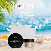 Marque privée ZPM Poudre fixatrice de séchage de bronzage naturel à forte valeur de vente Poudre de bronzage