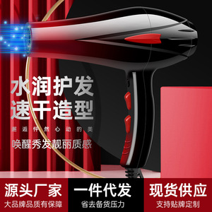 Hair Dryer High Power Dc Motor 110V European Standard Round Plug Quick Drying For Hotel Export - Product Image 4