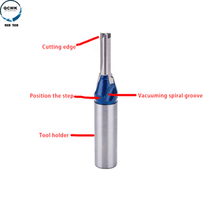 Broca de corte de madera de carburo de tungsteno, máquina de trabajo de madera, corte de madera, broca de corte, embellecedor de corte largo, OEM CNC - Product Image 6